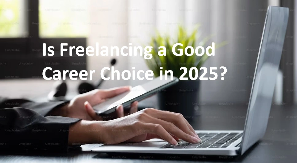 Person multitasking with one hand holding a smartphone and the other typing on a laptop, managing freelance work and client communication.